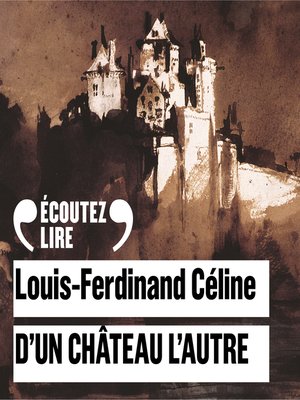 cover image of D'un château l'autre
